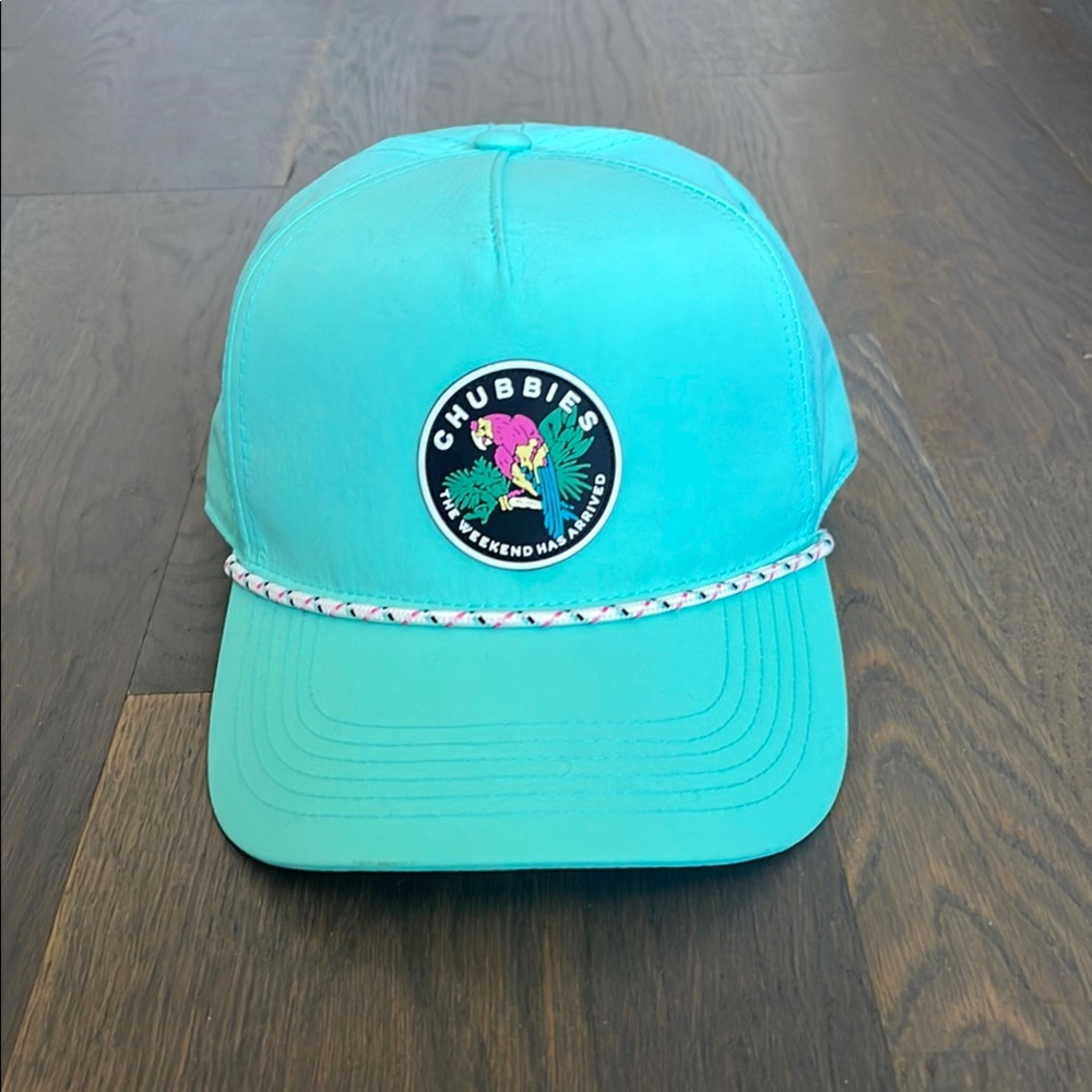Chubbies Turquoise Rope Cap